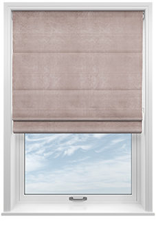 Odessa Velvet, Mauve - Roman Blind